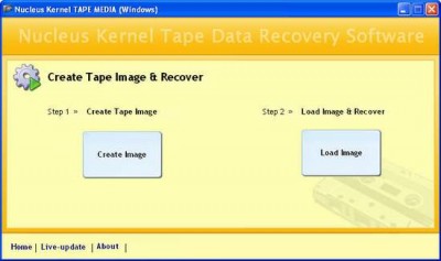 Nucleus Tape Recovery Software 4.02 screenshot