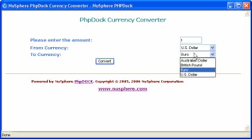 NuSphere PhpDock 1.5 screenshot