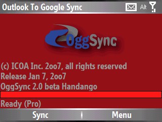 OggSync Freeware 2.0beta screenshot