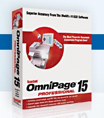 Omni Page Professional 15 screenshot