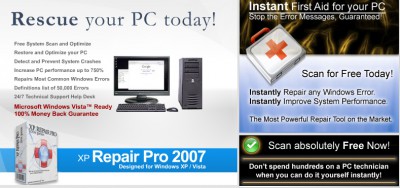 OS XP Repair Pro (Vista Certified) 2008.4 screenshot