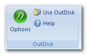 OutDisk FTP for Outlook 4.56.15 screenshot