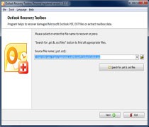 Outlook Recovery Toolbox 3.1.7 screenshot
