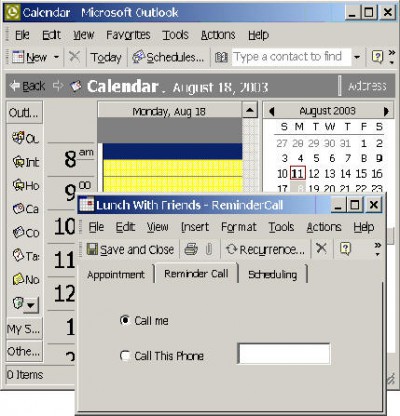 OutlookReminder 1.0 screenshot