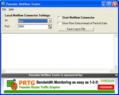 Paessler Netflow Tester 2.1 screenshot