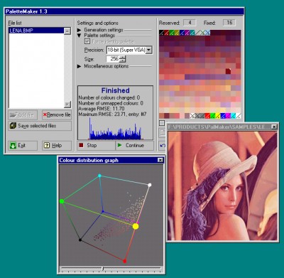 PaletteMaker 1.5 screenshot
