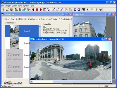 PanaVue ImageAssembler 3.5 screenshot