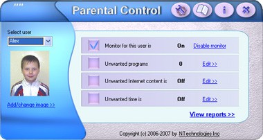 Parental Control 2.1 screenshot