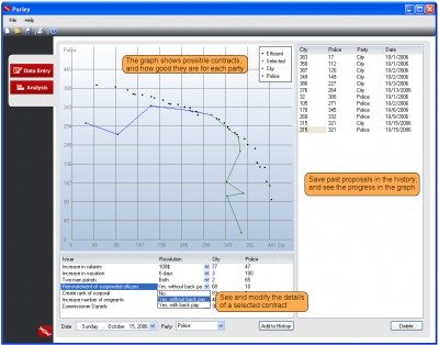 Parley Negotiation Software 1.0 screenshot