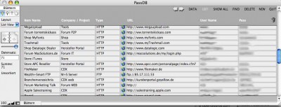 PassDB Mac 1.0 screenshot