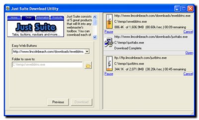 Pathfinder Download Manager 1.41 screenshot