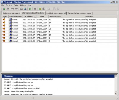 PC Activity Monitor Professional (PC Acme Professi 7.5 screenshot
