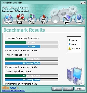 PC Booster 50 screenshot
