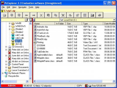 PcExplorer 2.3 screenshot