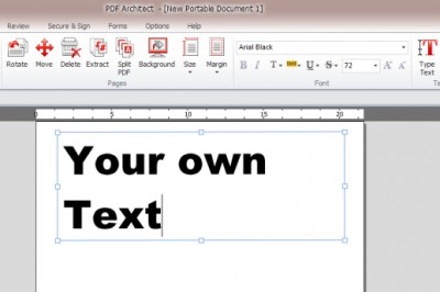 PDF Architect 1.0.52 screenshot