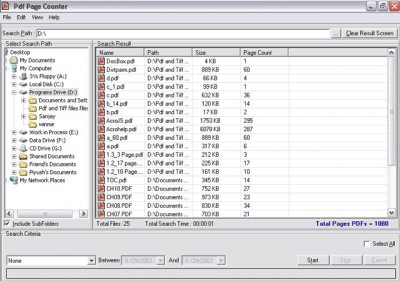 PDF Counter 2.0 screenshot
