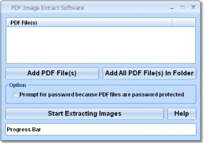 PDF Image Extract Software 7.0 screenshot