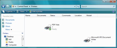 PDF Vista 7.02 screenshot