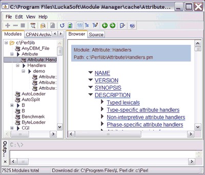 Perl Module Manager 1.2.0.18 screenshot