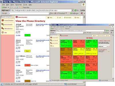 Phone Directory and In Out Board 2.2 screenshot