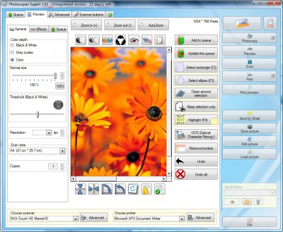 Photocopier Expert 7.222 screenshot