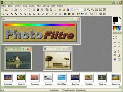 PhotoFiltre 6.2.7 screenshot