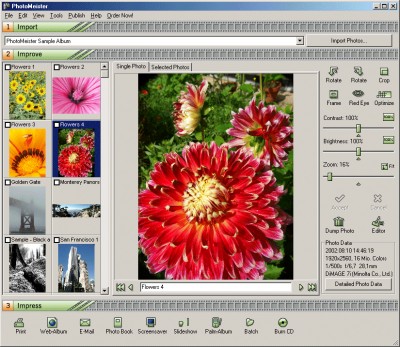 PhotoMeister Professional 2.58 screenshot