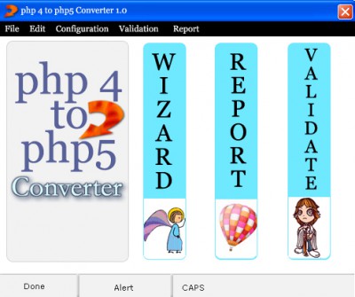 PHP4 to PHP5 Converter 1.0 screenshot