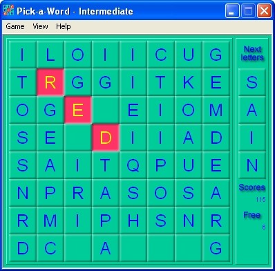 Pick-a-Word 1 screenshot