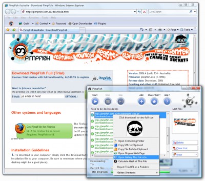 PimpFish 2007.9 screenshot