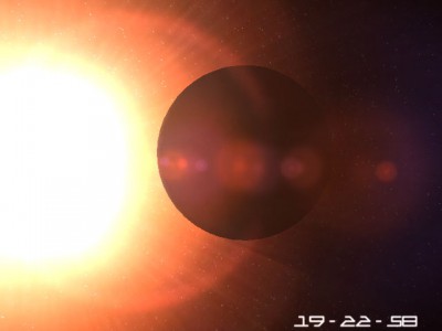 Planet Mercury 3D Screensaver 1.1 screenshot