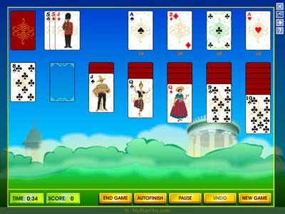Play Solitaire Forever 2.1 screenshot
