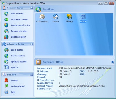 Plug and Browse 7.0 screenshot