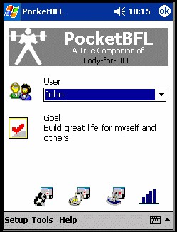 PocketBFL: Body for LIFE Companion 2.0 screenshot