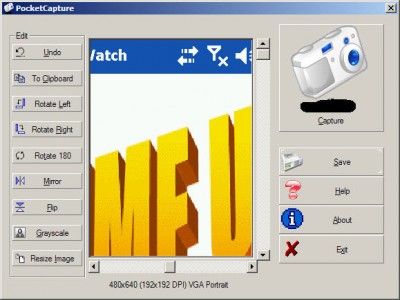 PocketCapture 1.1 screenshot