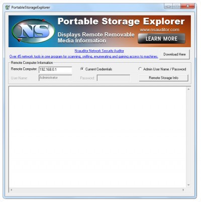 PortableStorageExplorer 1.3.3 screenshot
