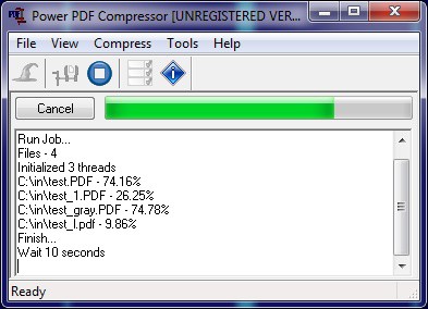 Power PDF Compressor 1.21 screenshot