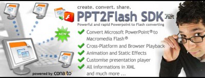 PPT to Flash SDK for .NET ASP.NET COM 1.5 screenshot