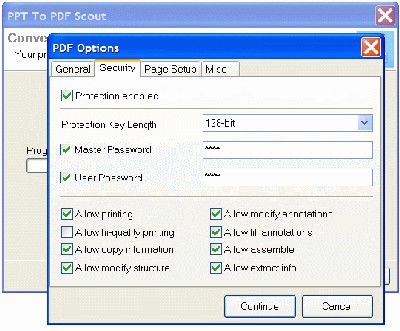 PPT To PDF Scout 1.10 screenshot