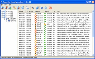 Proactive Security Auditor FE 1.1.1 screenshot