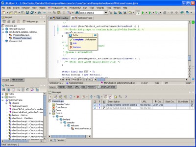 Productivity! Professional for JBuilder 2.5 screenshot