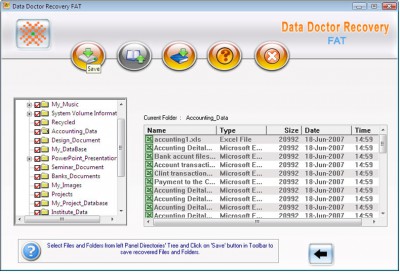 Professional FAT Partition Recovery 3.0.1.5 screenshot