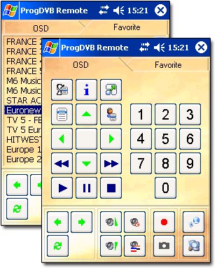 ProgDVB Remote 1.4.1b screenshot