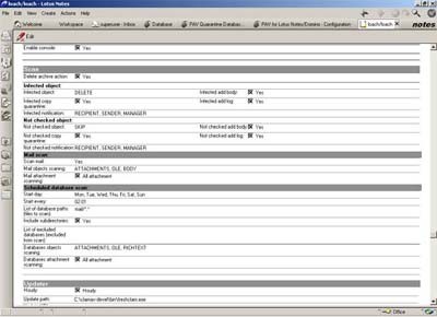 Protea AntiVirus Tools, Avast! version 2.00.04 screenshot