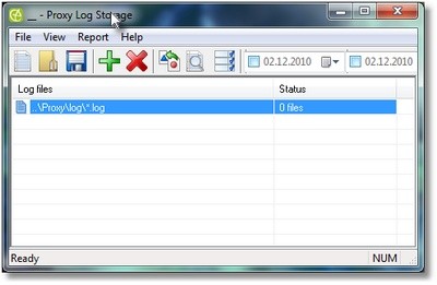 Proxy Log Storage 5.2 screenshot