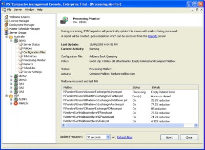 PSTCompactor - Professional Edition 2.5.5 screenshot