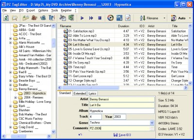 PZ TagEditor 5.1 screenshot