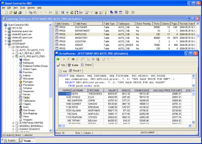 Quest Central for DB2 3.1.1 screenshot