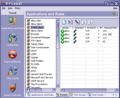 R-Firewall 1.0 screenshot