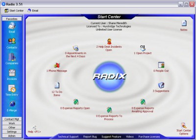 Radix 3.5 screenshot
